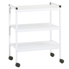 3 trays trolley